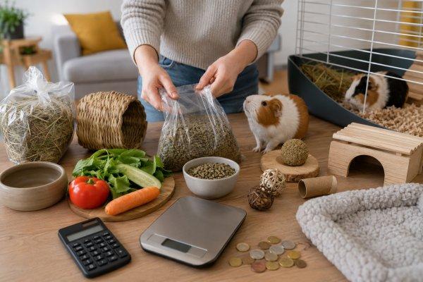 Zu sehen ist das Beitragsbild 2 zum Beitrag: Meerschweinchen Kosten im Monat